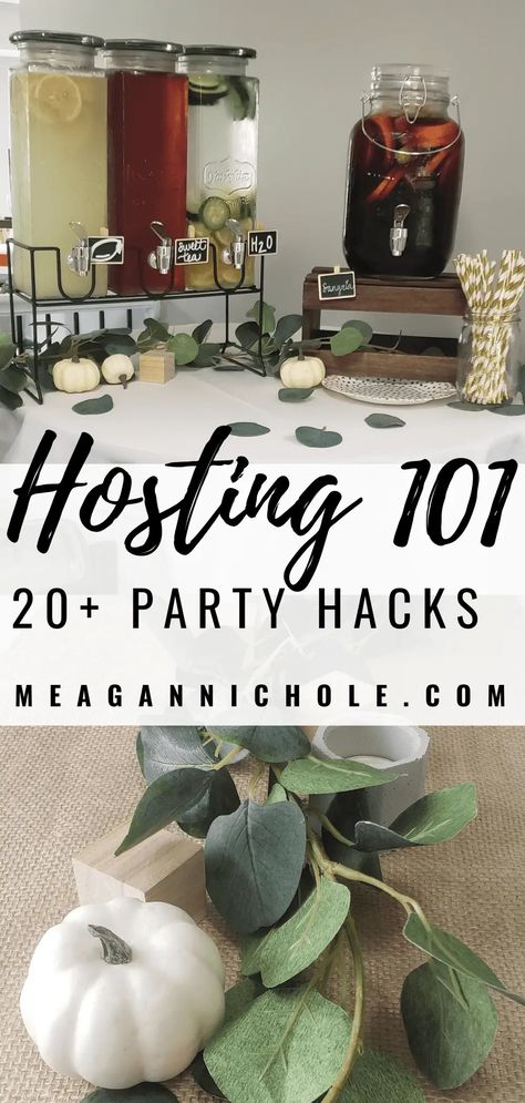 Hosting in Your Home: My 20 Party Hacks - Entertaining On A Budget, Hosting A Party For 50 People, Hosting A Party Checklist, Best Hosting Meals, Indoor Party Setup Ideas, Hosting Bbq Party, House Hosting Ideas, Hosting A Work Party At Home, Party Hosting Ideas Entertaining