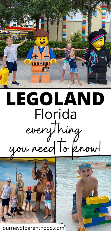 Florida Family Vacation, Florida Theme Parks, Legoland Florida, Lego Land, Orlando Vacation, Visit Florida, Text Overlay, We Are The World, Florida Vacation