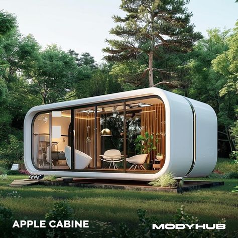 Capsule Home, Airstream Restoration, Capsule House, Eco House Design, Small Tiny House, Resort Architecture, Tiny House Inspiration, Underground Homes, Container Architecture