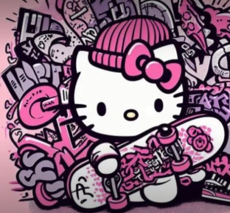 Stil Emo, Tapeta Hello Kitty, Tapeta Z Hello Kitty, Hello Kitty Wallpaper Hd, Pink Wallpaper Hello Kitty, Images Hello Kitty, Walpaper Hello Kitty, Hello Kitty Images, Hello Kitty Aesthetic