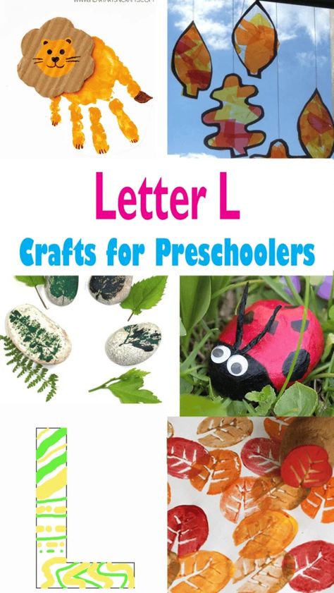 Letter L Craft Preschool, Preschool Letter L Crafts, Letter L Sensory Bin, Letter L Crafts For Preschool, Letter L Preschool Crafts, L Crafts For Preschool, L Is For, L Activities For Preschool, Letter L Crafts For Preschoolers