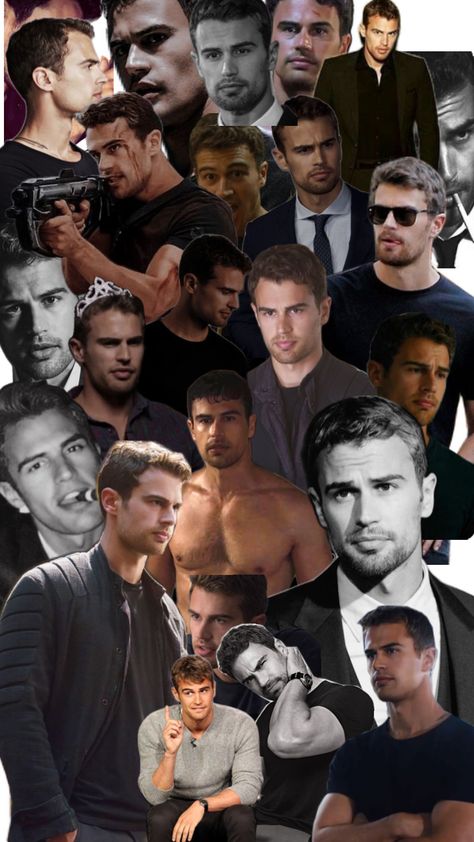 Theo James Aesthetic Wallpaper, Theo James Wallpaper, Dystopian Men, Divergent Wallpaper, Four Divergent, No 6 Anime, James Wallpaper, Cute Backrounds, Divergent Four