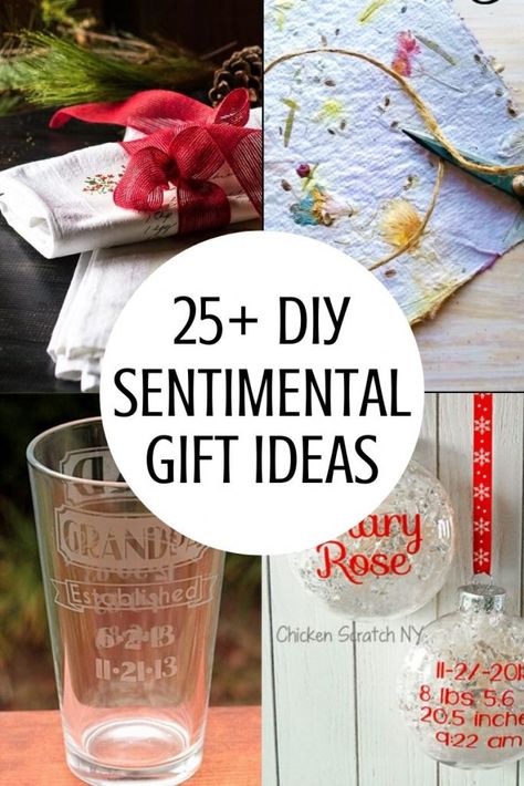 Sentimental Gift Ideas Diy, Sentimental Diy Christmas Gifts, Diy In Loving Memory Ideas, Diy Christmas Gifts Sentimental, Sentimental Crafts For Kids, In Memory Gifts Ideas Diy, Diy Sentimental Gifts For Friends, Sentimental Best Friend Gifts, Sentimental Handmade Gifts