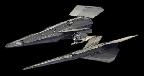 Star Wars Fighter Ships Concept, Star Wars Ships Concept Art, Tie Fighter Redesign, Small Spaceship, Jedi Armor, Star Wars Starfighter, Star Wars Ships Design, Concept Vehicles Sci Fi, Space Ships Concept