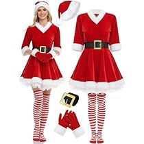 Womens Santa Costume, Fancy Christmas, Santa Dress, Trendy Christmas Outfits, Red Costume, Santa Costume, New Year Eve, Santa Suits, Red Velvet Dress