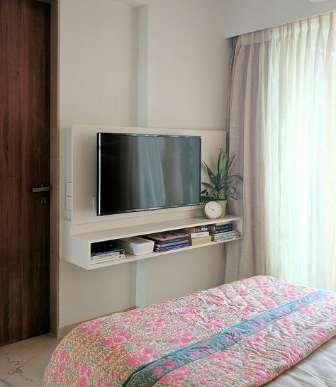 11 Terrific TV Unit Ideas • One Brick At A Time Room Ideas With Tv Bedroom, Compact Tv Unit For Bedroom, Bedroom Tv Unit Decor, Television In Bedroom Ideas, 32 Inch Tv In Bedroom, Small Bedroom Tv Unit Design, Tv Wall In Bedroom Ideas, Bedroom Ideas With Tv On Wall, Room Tv Ideas Bedrooms