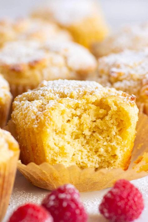 Almond Flour Greek Yogurt Muffins, Healthy Vanilla Muffins, Healthy Flour Alternatives, Moist Muffin Recipe, Healthy Muffins For Kids, Sugar Free Muffins, Wholesome Breakfast, Healthy Muffin, Almond Flour Muffins