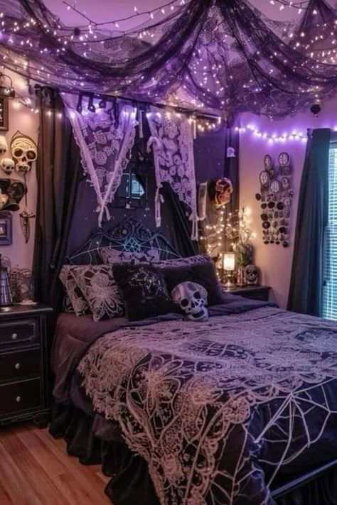 idea para decorar♥︎ Sagittarius Bedroom Ideas, Twin Size Bedroom Ideas, Two Boys Bedroom Ideas, Twin Size Bedroom, Twin Bedroom Ideas, Goth Bedroom Ideas, Twin Boys Bedroom, Bedroom Ideas For Teens, Ideas Small Bedroom