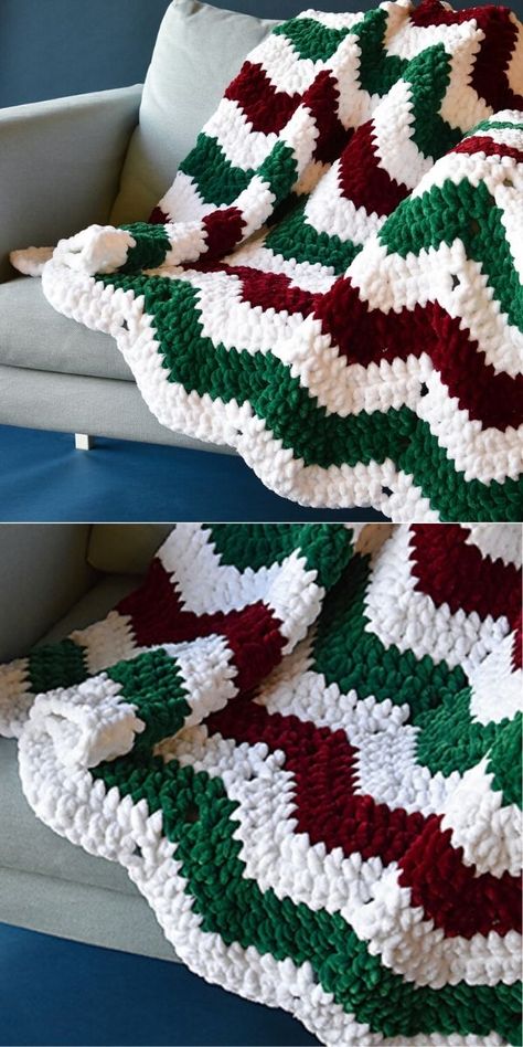 Christmas Afghan, Christmas Crochet Blanket, Crochet Tree, Crochet Xmas, Crochet Christmas Trees, Haken Baby, Crochet Decoration, Holiday Crochet, Crochet Patterns Free Blanket