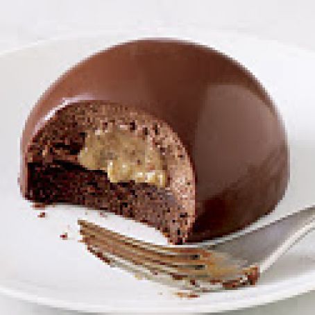 German Chocolate Bombes Recipe - (4.6/5) Mousse Dolce, Chocolate Bomb, German Chocolate, Monkey Bread, Fancy Desserts, Classic Desserts, Decadent Chocolate, Food Cakes, Eat Dessert