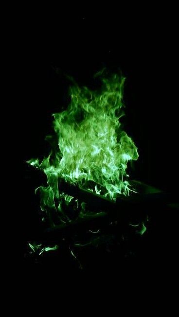 Green Fire, In The Dark, We Heart It, Green, Black