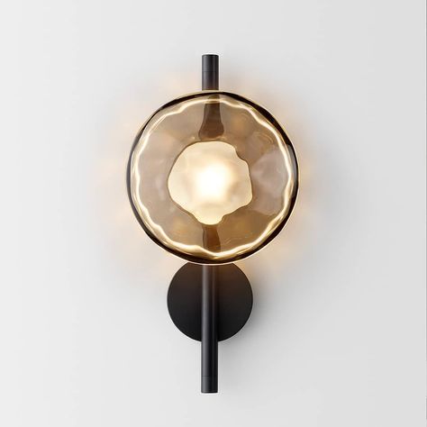 Ross Gardam on Instagram: “Ceto Large Single Wall Light. In Black Glass and Anodised Black Body.” French Country Interiors, Contemporary Wall Lights, Black Wall Lights, Bedside Wall Lights, Loft Stil, Glass Wall Lights, Metal Lamp, Luminaire Design, Grey Glass