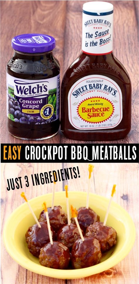 Meatballs Crockpot Grape Jelly, Amazing Cheesecake, Bbq Meatballs Crockpot, Easy Crockpot Meatballs, Crockpot Potatoes, Bbq Meatball Recipe, Crockpot Sausage, Crock Pot Bbq, Fall Recipes Appetizers