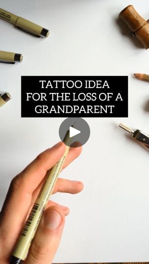 57K views · 1K reactions | Loss of a Grandparent Tattoo Idea | JDuke.Illustrations | Alek Olsen · someday i'll get it Signature Tattoos Memorial, Grandparent Tattoos Memories, Tattoos For Your Grandma, Grandfather Tattoo Memories, Tattoo Ideas Grandparents, Grandparent Memorial Tattoo, Grandparents Tattoo Ideas, Loss Of A Grandparent, Tattoo Ideas For Grandparents