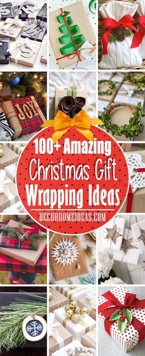 Special Gift Wrapping Ideas, Gift Wrapping Paper Ideas, Christmas Package Wrapping Ideas, Christmas Gift Card Wrapping Ideas, Wrap Christmas Gifts, Easy Gift Wrapping, Christmas Present Wrapping Ideas Unique, Gift Wrap Ideas For Christmas, Cute Gift Wrapping Ideas Christmas