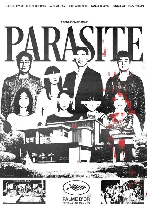 A modern novel written and directed by Celine Song. Poster made by: @pecreativity Kdrama Graphic Design, Parasite Movie Poster, Parasite Poster, Lady Bird Poster, Parasite 2019, Posters Amazon, Alt Posters, Dune Part Two, Concert Poster Design