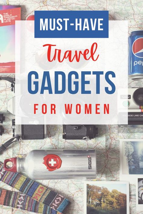 Traveling can be an exciting and rewarding experience, but it can also be overwhelming if you don't know what to pack or where to go. This list includes a variety of must-have travel gadgets for women. Must Have Travel Accessories For Women, Business Travel Must Haves, Best Travel Accessories Woman, Travel Gadgets For Women, Travel Must Haves For Women, Travel Gadgets Accessories, Chic Travel Accessories, Gadgets For Women, Travel Accessories For Women