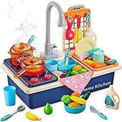 Kitchen Play Area For Kids, Kitchen Play Area, Play Area For Kids, Toy Kitchens, Sorting & Stacking Toys, Pretend Kitchen, Play Kitchens, Kids Toys For Boys, Pretend Play Kitchen