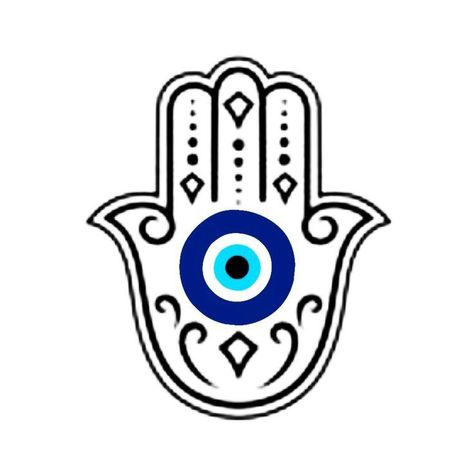 Hamsa Painting Easy, Hamsa Hand Design, Hamsa With Evil Eye Tattoo, Hamsa Tattoo Design Simple, Hamsa Hand Drawing, Hamsa Drawing, Hamsa Tattoo Design, Protection Tattoo, Hamsa Design