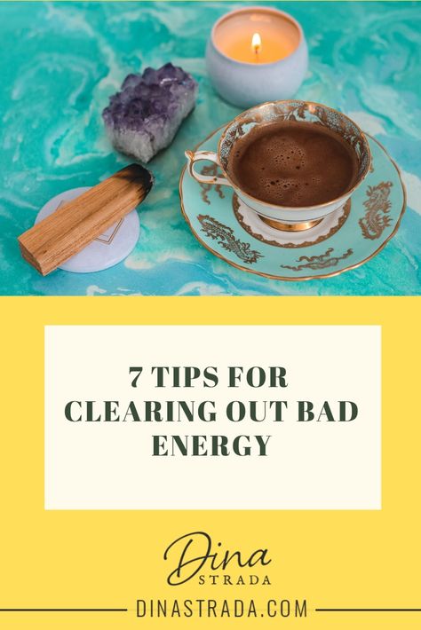 Sometimes your home, office or personal space is feeling a little "off". Try these 7 great practices to clear out negative and stagnant energy in your space! #energyhealing #clearingenergy #homecleaningtips Clearing Energy In Home, Clear Bad Energy, Negative Energy Cleanse, Stagnant Energy, Releasing Negative Energy, Earth Energy, Bad Energy, Witch Spirituality, Energy Clearing