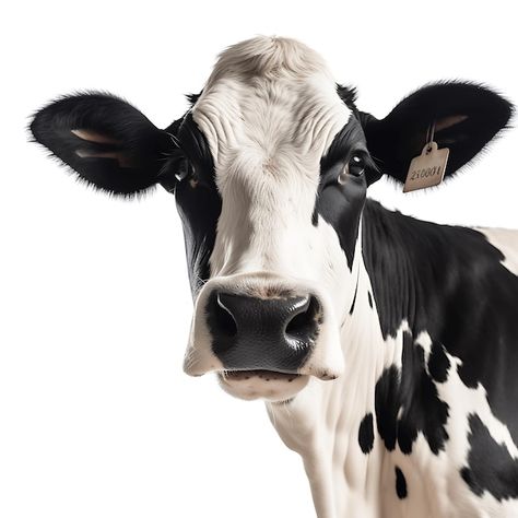 Farm Animal Photography, Cow Side Profile, Cow Head Template, Dairy Cow Art, Cow Faces, Cow Pics, Cow Images, Bull Artwork, Cow Portrait