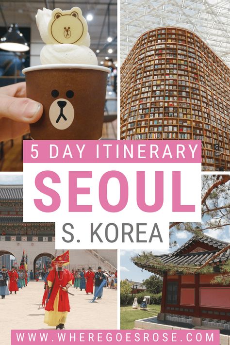 Seoul 3 Days, Seoul 5 Days Itinerary, Korea Itinerary 5 Days, Japan And South Korea Itinerary, Seoul Itinerary 1 Week, What To Do In Korea, South Korea Itinerary, Korea Itinerary, Seoul Style