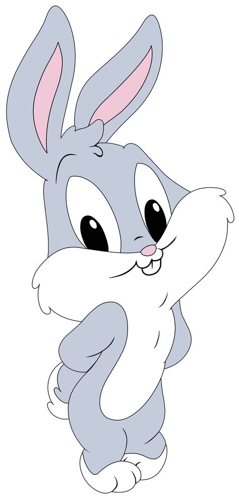 Baby Bugs Bunny, Bugs Bunny Drawing, Funny Cartoon Drawings, Baby Cartoon Characters, Baby Disney Characters, Baby Cartoon Drawing, Baby Looney Tunes, Bunny Drawing, Looney Tunes Cartoons