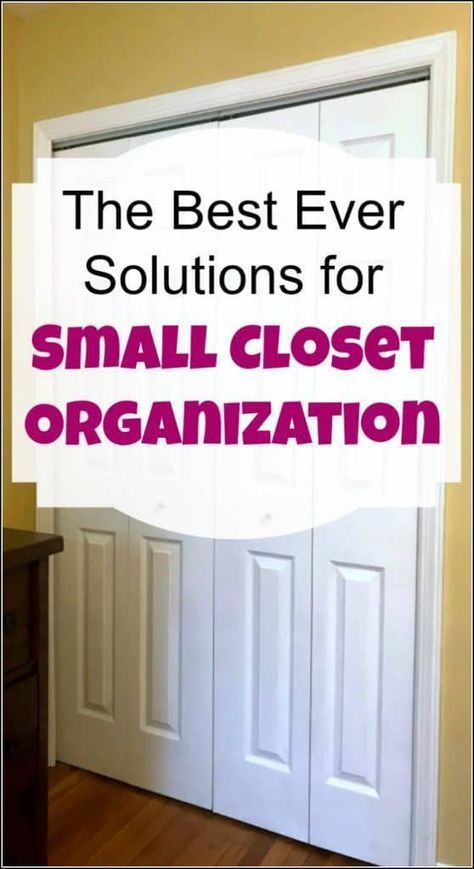 Small Closet Solutions, Small Closet Hacks, Organiser Son Dressing, Closet Small Bedroom, Small Closet Space, Storage Solutions Closet, Organization Closet, Closet Hacks, Tiny Closet