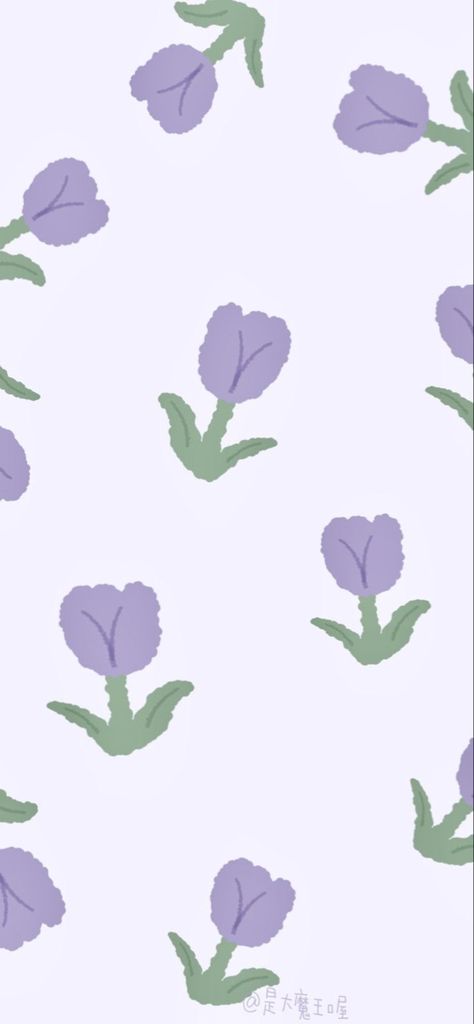 Purple Flower Background, Iphone Wallpaper Violet, Light Purple Wallpaper, Simplistic Wallpaper, Purple Flowers Wallpaper, Normal Wallpaper, Daisy Wallpaper, Floral Wallpaper Iphone, Simple Phone Wallpapers