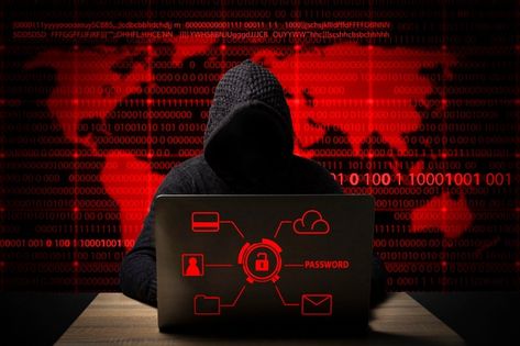 Hacker in a jacket with a hood with a la... | Premium Photo #Freepik #photo #computer #table #laptop #work Hire A Hacker, Computer Hacker, Hacker Wallpaper, Security Tools, Bitcoin Wallet, Phish, Red Flags, Instagram Bio, Tron