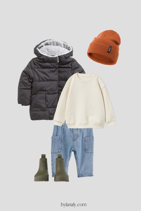 Kids Winter Outfits Boys, Toddler Boy Outfit Ideas, Boy Outfit Ideas, Toddler Boy Outfit, Boys Winter Clothes, Baby Boy Winter Outfits, Kids Winter Outfits, Boys Fall Outfits