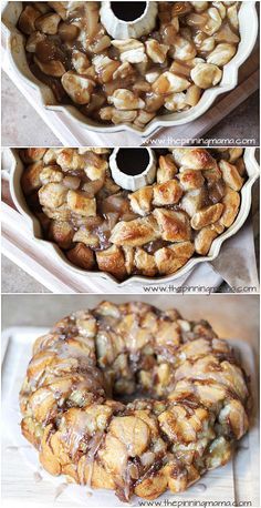 Apple Pie Monkey Bread Recipe, Apple Pie Monkey Bread, Fall Recipes Breakfast, Apple Dessert Recipes, Monkey Bread, Thanksgiving Desserts, Apple Desserts, Dessert Bread, Food Cakes