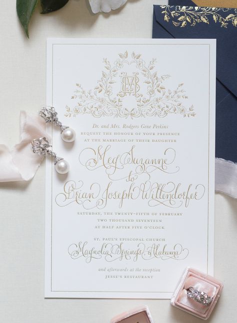 Royal Wedding Invitation, Regal Wedding, Fairytale Wedding Invitations, Calligraphy Wedding Invitations, Wedding Invitation Trends, Creative Wedding Invitations, Calligraphy Wedding Invitation, Letterpress Invitations, Calligraphy Wedding