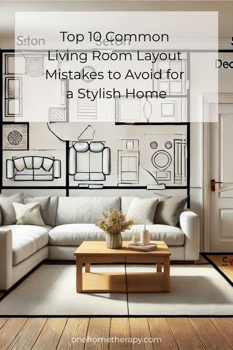 Struggling with your living room design? 🛋️ Discover the Top 10 Common Living Room Layout Mistakes to Avoid for a Stylish Home! From furniture placement to decor tips, avoid these pitfalls and transform your space. Click to learn more and elevate your home style today! #InteriorDesign #HomeDecor #LivingRoomInspo 11x15 Living Room Layout, Living Room Set Up Ideas Layout, Townhouse Decorating Living Room, Furniture Layout For Living Room, Living Room Furniture Placement, Common Living Room, Townhouse Decorating, Living Room Layouts, Furniture Placement Living Room