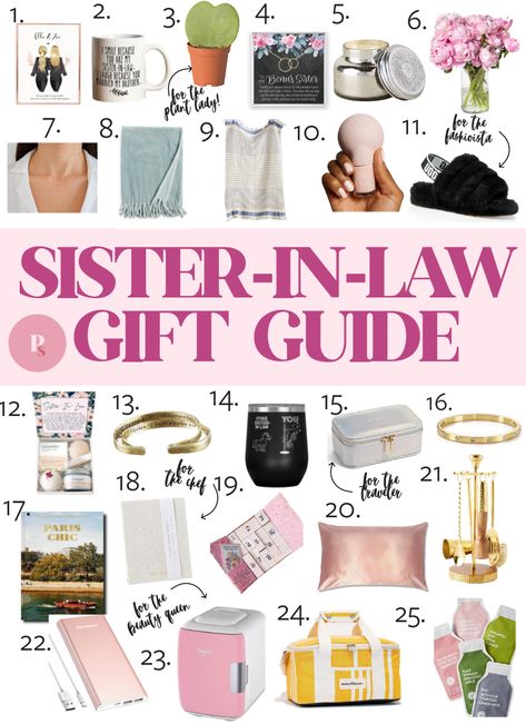 Gifts For Sis In Law, Sister N Law Gifts, Gift For New Sister In Law, Small Gifts For Sister In Law, Gift Basket For Sister In Law, Gifts For Your Sister In Law, Christmas Present For Sister In Law, Future Sister In Law Gift, Gift Idea For Sister In Law