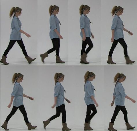 Walk Cycle Drawing, Motion Figure Drawing, Walking Cycle Animation Reference, Walkcycle Animation Reference, Animation Walk Cycle Reference, How To Animate Walking, Reference Walking Poses, Animation Reference Walking, How To Draw Walking