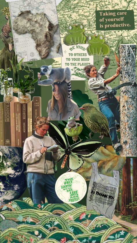 Environment Vision Board, Natural Science Wallpaper, Environmental Wallpaper Aesthetic, Environmental Jobs Aesthetic, Collage On Environment, Zoologist Aesthetic Wallpaper, Climate Science Aesthetic, Environment Science Aesthetic, Environmental Policy Aesthetic