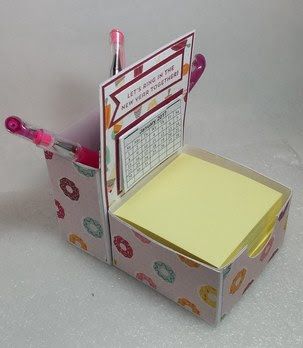 Scottish Crafts, Post It Holder, Note Pen, Post It Note Holders, Calendar Craft, Post It Note, Note Holders, Note Pads, Crafty Gifts