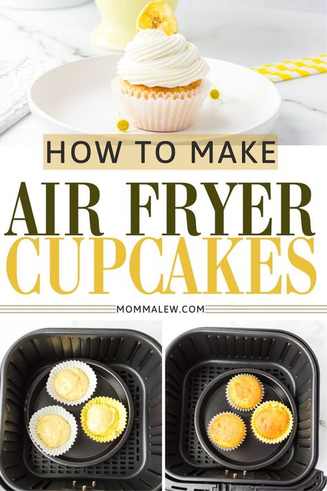 air fryer cupcakes Air Fryer Cupcake, Air Fryer Cupcakes, Air Fryer Recipes Keto, Air Fryer Cake Recipes, Delicious Cupcakes Recipes, Air Fryer Recipes Dessert, New Air Fryer Recipes, Air Fryer Recipes Snacks, Make Cupcakes