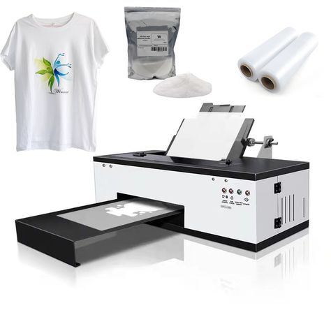 A3 A4 heat pet film dtf l1800 printer a3 digital t shirt textile printing machine 30cm a3 a4 dtf printer r1390 l1800 dtf printer https://m.alibaba.com/product/1600477788036/A3-A4-heat-pet-film-dtf.html?__sceneInfo={"cacheTime":"1800000","type":"appDetailShare"} T Shirt Printer, White Toner, Dtf Printer, Textile Printing, Printing Machine, A3 Size, Cloth Fabric, Toner, Printer