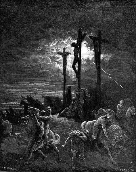 Suffering: A Perspective | You Can Trust Him Images Terrifiantes, Catholic Pictures, The Crucifixion, Gustave Dore, Bible Illustrations, Lord Byron, Edgar Allen Poe, 다크 판타지, Biblical Art