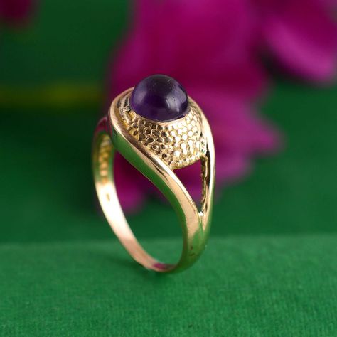 Excited to share the latest addition to my #etsy shop: Amethyst Gemstone brass design simple band Gold Statement ring, Dainty ring, wedding ring, boho jewelry, Brass ring, gift for her https://etsy.me/3orz5SM #boys #vintagegemstones #round #bezel #bohohippie #no #brass Simple Band, Zierlicher Ring, Gold Statement Ring, Brass Ring, Ring Dainty, Design Simple, Dainty Ring, Types Of Rings, Amethyst Gemstone