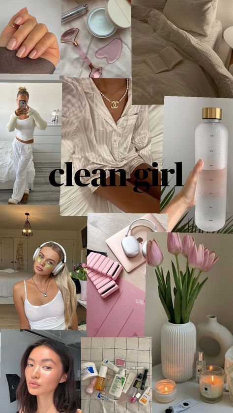 clean girl Board Motivation, Vibe Mood, Girl Vibe, Lily Chee, Clean Lifestyle, Clean Girl Aesthetic, Healthy Girl, Healthy Lifestyle Inspiration, Girl Tips