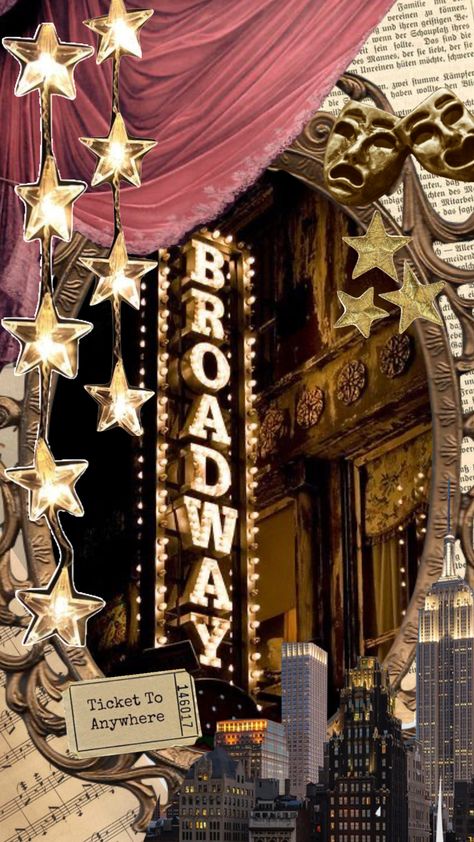 Broadway Dressing Room Aesthetic, Broadway Astethic, Musical Theatre Homescreen, Theatre Background Wallpapers, Pink Broadway Aesthetic, Broadway Star Aesthetic, Theater Wallpaper Aesthetic, Musical Wallpaper Broadway, Theatre School Aesthetic