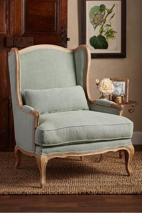 French Country Living Room Chairs - Ideas on Foter French Country Furniture, French Country Living Room, Refinished Furniture, Country Decorating, Country Living Room, Happy House, Country Furniture, Decorating Inspiration, French Furniture