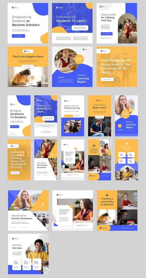 Instagram Post Design Education Instagram Post Templates, Professional Instagram Feed Business, Educational Instagram Feed, Education Instagram Feed, Instagram Post Template Business, Education Instagram Post, Template For Instagram Post, Reels Cover, For Instagram Post