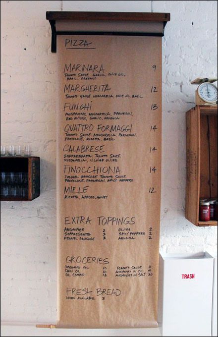 How about using brown wrapping paper as window shade/ memo board? Menu Card Design, Menue Design, Pizza Shop, Menu Boards, Menu Board, Memo Boards, Brown Kraft Paper, Butcher Paper, Cool Ideas