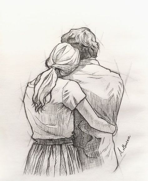 Simple Pencil Sketches Aesthetic, Romantic Pencil Drawing, Pencil Sketches Love, Cute Couple Drawings Aesthetic Sketch, Couple Picture Drawing, Pencil Drawing Images Of Love, Couple Pencil Drawings, Pencil Art Drawings Love, Pencil Drawings Love