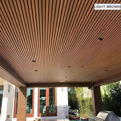 Outdoor wall panels offer a seamless blend of style and functionality, providing a versatile solution for any outdoor space. Our cladding options are designed to withstand the elements while adding a touch of sophistication to your exterior design. Transform your outdoor area with our innovative fluted panels and elevate your space to new heights. ✅ For additional information, feel free to contact us via WhatsApp using the following contacts: 0705 464 8003 We deliver to all state in Nigeria... Wood Paneling Exterior House, Wood Cladding Exterior Modern, Composite Cladding Exterior, Exterior Cladding Ideas, Cedar Siding Exterior, Cedar Siding Colors, Outdoor Cladding, Exterior Wood Trim, Exterior Siding Colors