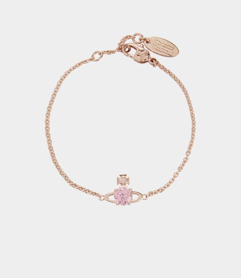 Vivienne Westwood Bracelet, Vivienne Westwood Jewellery, Mode Zara, Designer Bracelets, Small Bracelets, Jewelry Lookbook, Girly Jewelry, Pink Bracelet, Jewelry Inspo